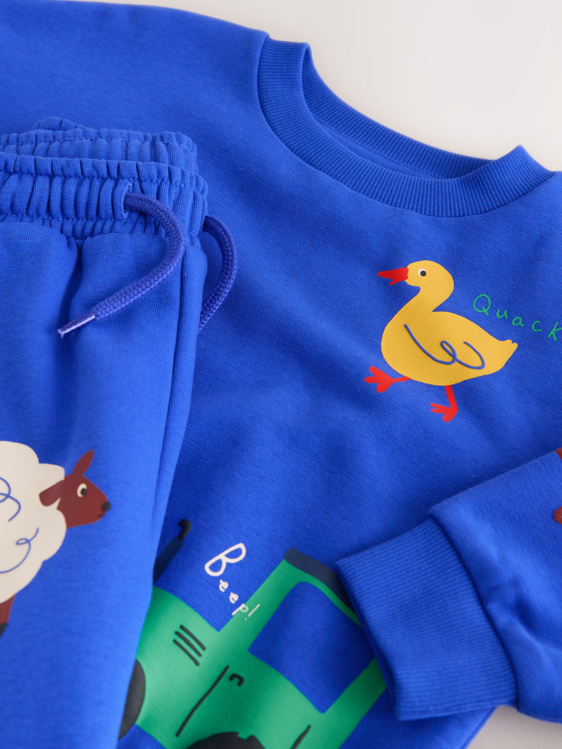 Dsiney Kidz - Dark Blue Crew Neck Joggers Set (3mths-7yrs) image 8