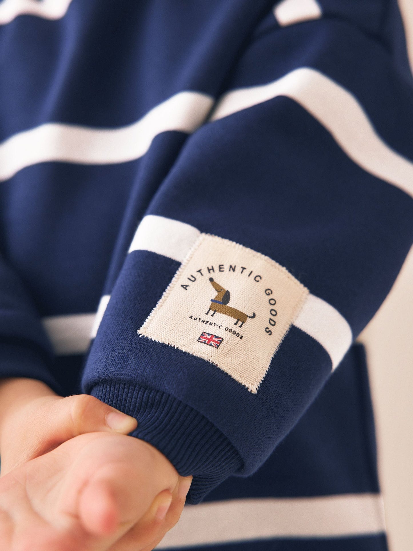 Dsiney Kidz - Navy All Over Print Crew Neck Sweat Top and Joggers Set (3mths-7yrs) image 4