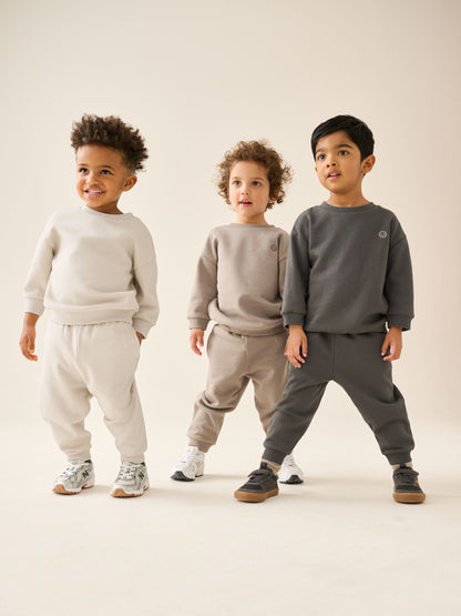 Dsiney Kidz - Neutral Sweat Top & Joggers Set 6 Piece (3mths-7yrs) image 1