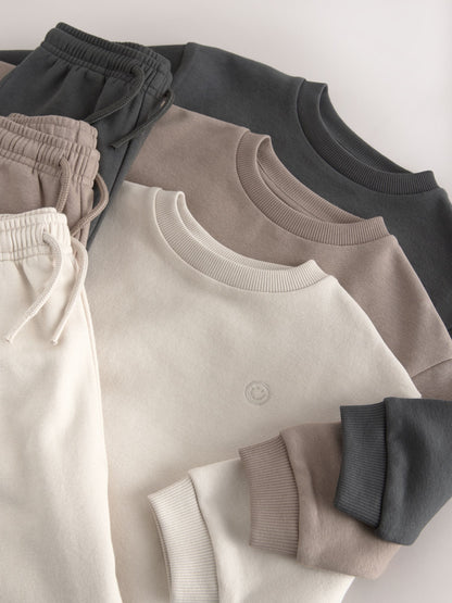 Dsiney Kidz - Neutral Sweat Top & Joggers Set 6 Piece (3mths-7yrs) image 10