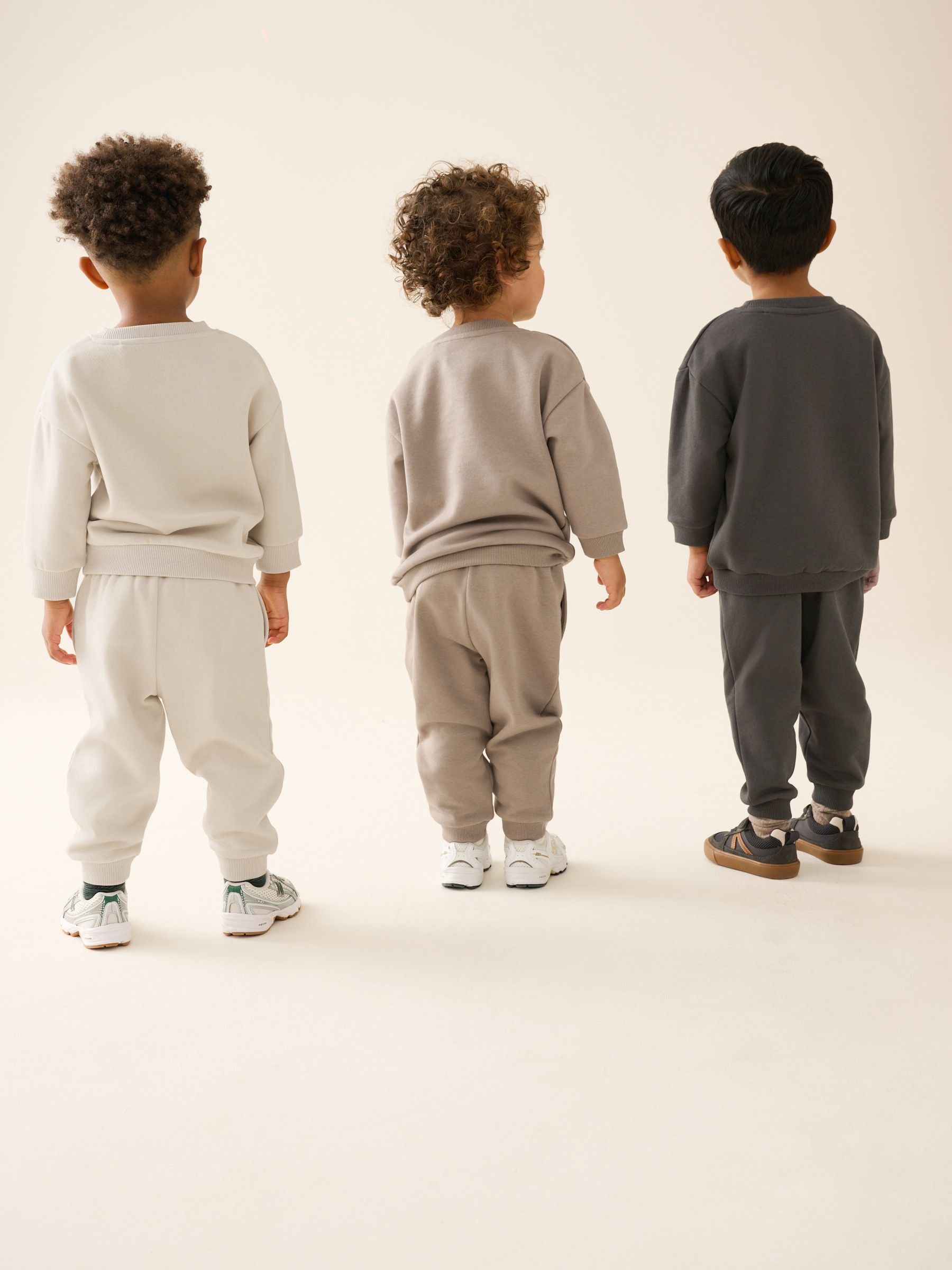 Dsiney Kidz - Neutral Sweat Top & Joggers Set 6 Piece (3mths-7yrs) image 2