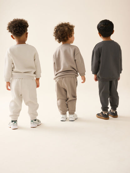 Dsiney Kidz - Neutral Sweat Top & Joggers Set 6 Piece (3mths-7yrs) image 2