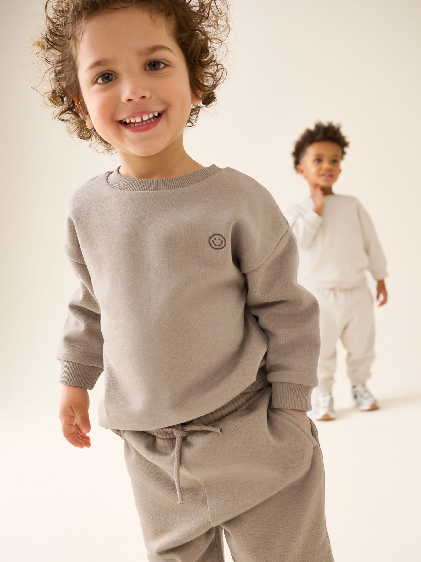Dsiney Kidz - Neutral Sweat Top & Joggers Set 6 Piece (3mths-7yrs) image 3