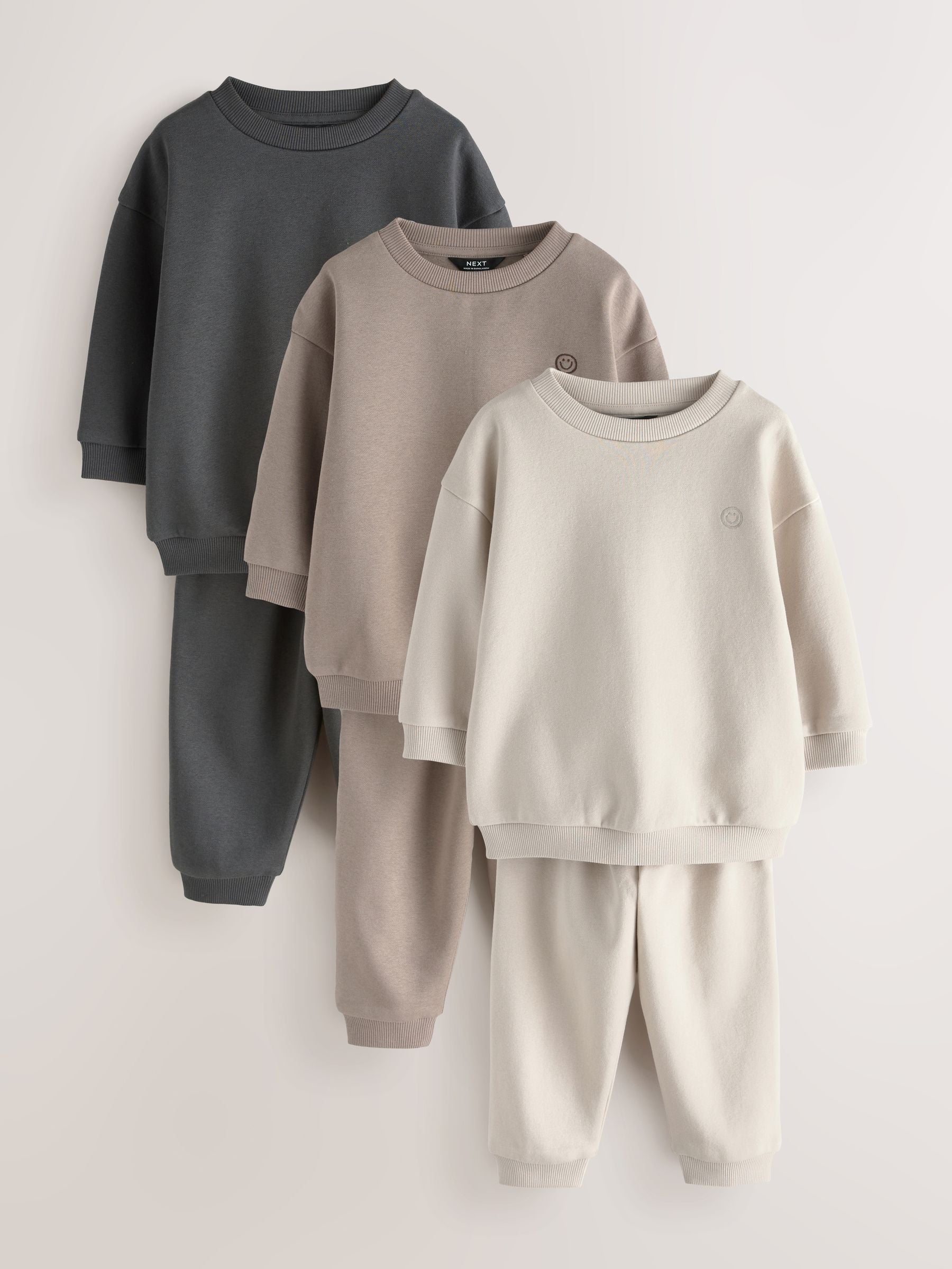 Dsiney Kidz - Neutral Sweat Top & Joggers Set 6 Piece (3mths-7yrs) image 4