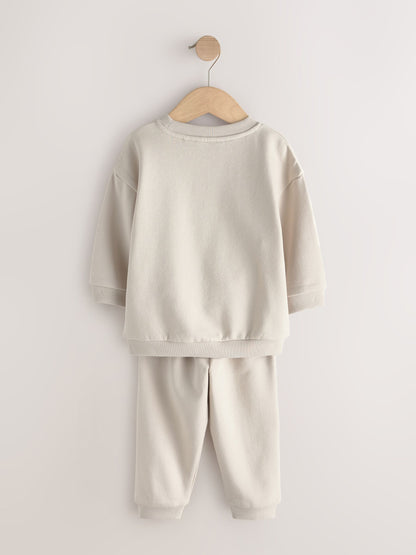Dsiney Kidz - Neutral Sweat Top & Joggers Set 6 Piece (3mths-7yrs) image 7
