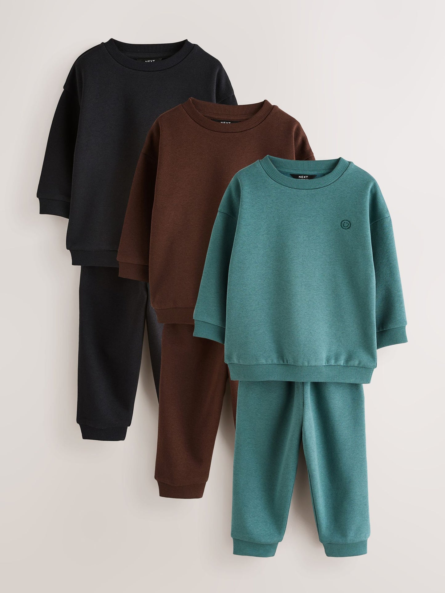 Green/Blue Sweat Top & Joggers Set 6 Piece (3mths-7yrs) image 5