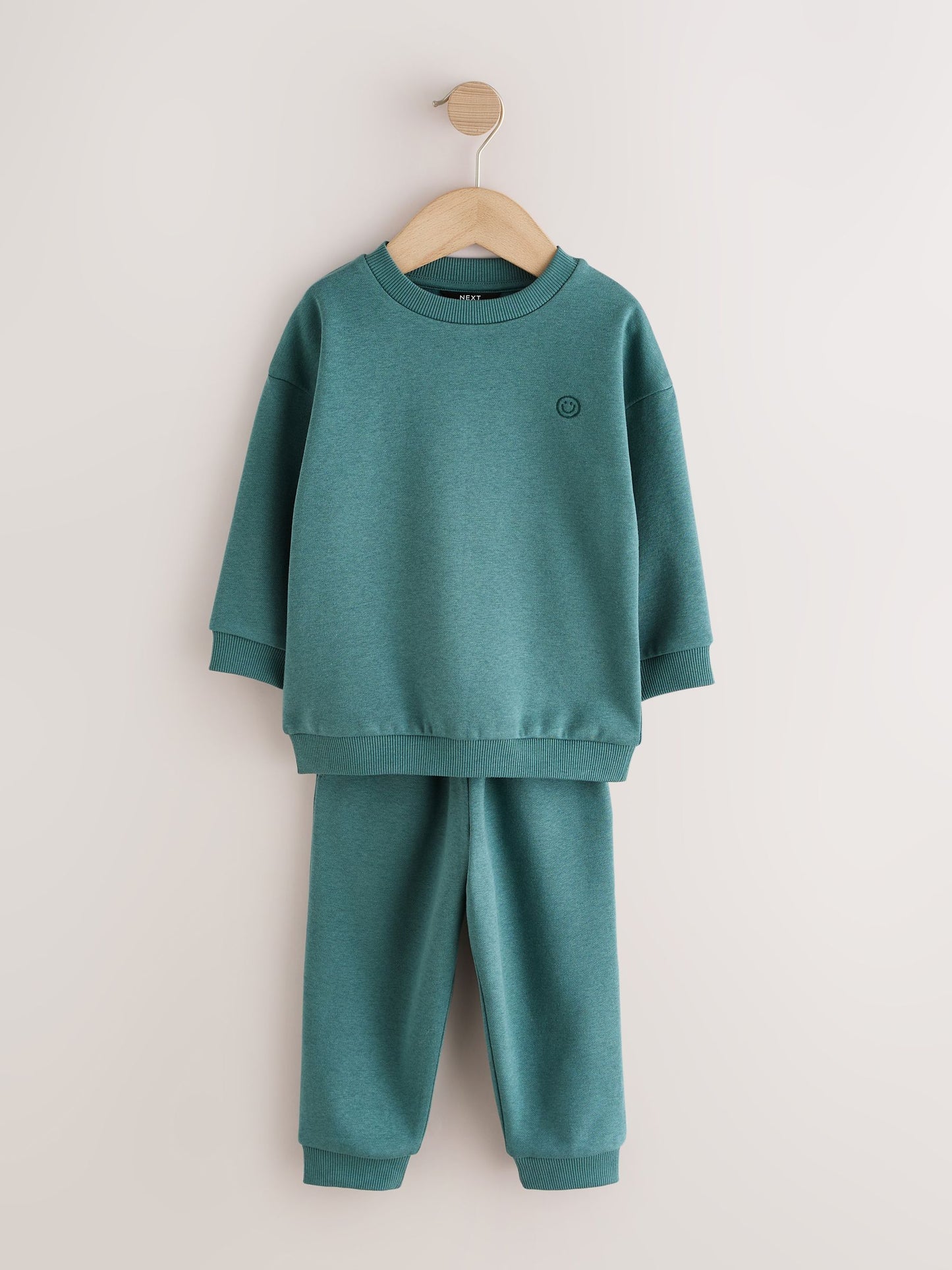 Green/Blue Sweat Top & Joggers Set 6 Piece (3mths-7yrs) image 6