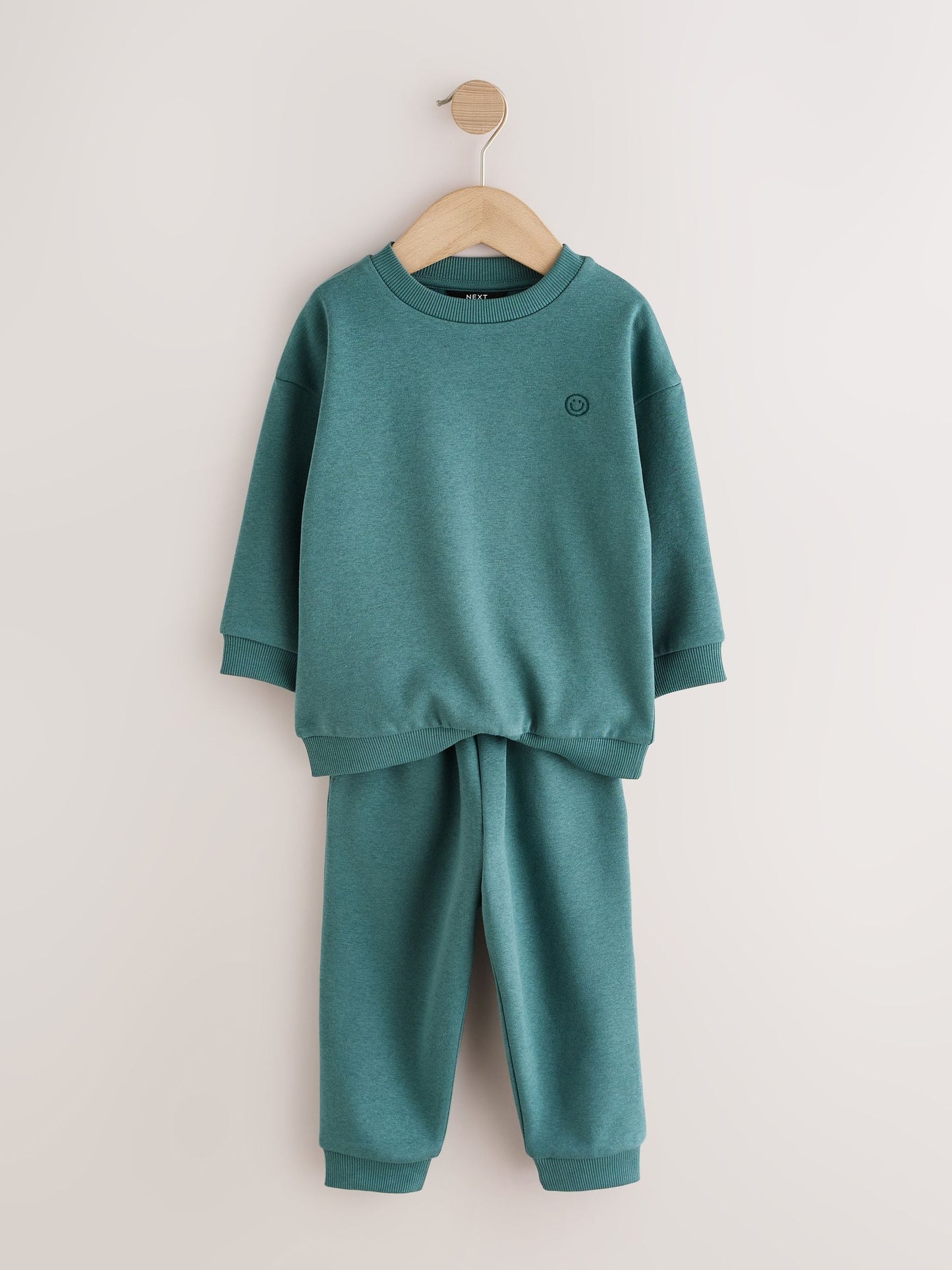 Green/Blue Sweat Top & Joggers Set 6 Piece (3mths-7yrs) image 7