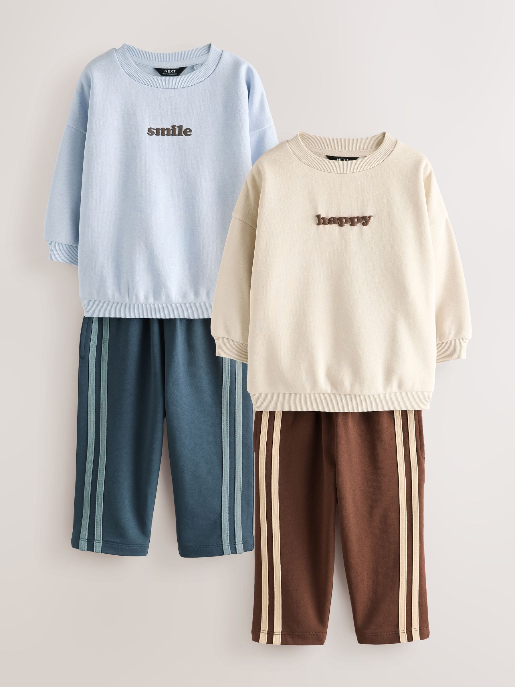 Dsiney Kidz - Multi Crew Neck Joggers Set 4 Piece (3mths-7yrs) image 6