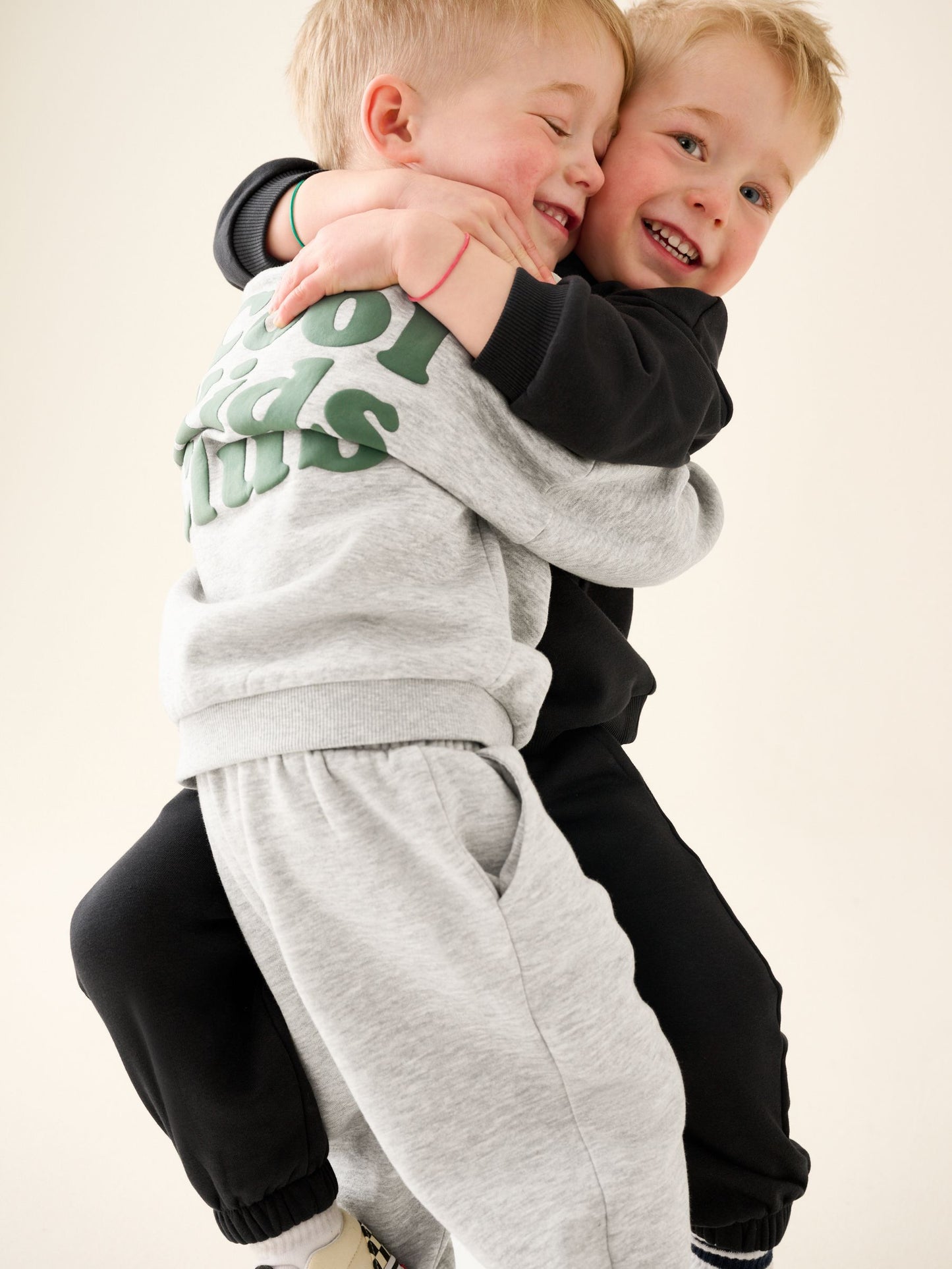 Dsiney Kidz - Grey Back Print Crew Neck Joggers Set 4 Piece (3mths-7yrs) image 3