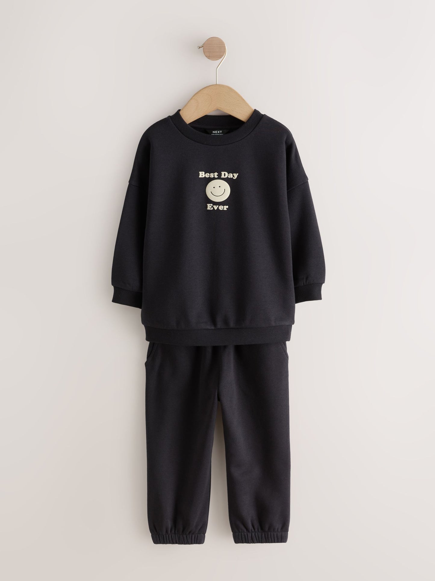 Dsiney Kidz - Grey Back Print Crew Neck Joggers Set 4 Piece (3mths-7yrs) image 8