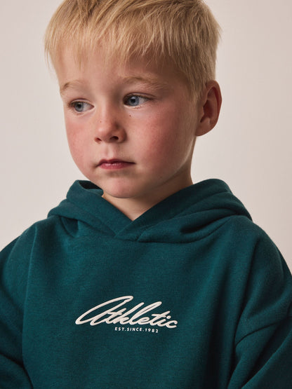 Green/Black Hoody Sweat Top and Jogger Set 4  Peice (3mths-7yrs) image 4