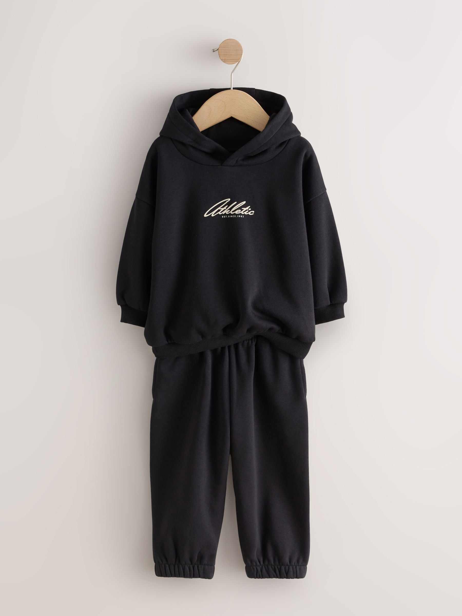 Green/Black Hoody Sweat Top and Jogger Set 4  Peice (3mths-7yrs) image 8