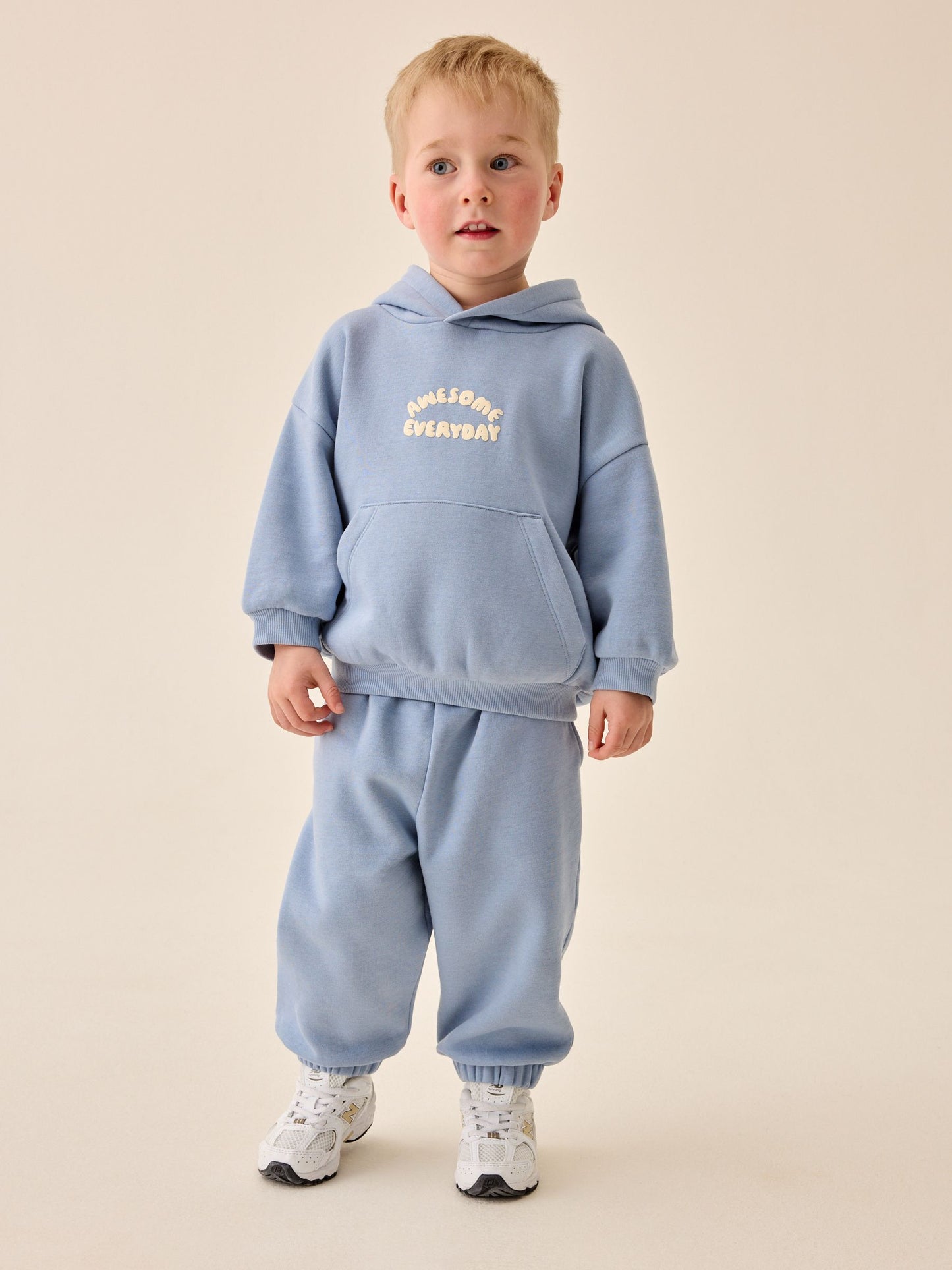 Dsiney Kidz - Blue Back Print Hoodie and Joggers Set (3mths-7yrs) image 2