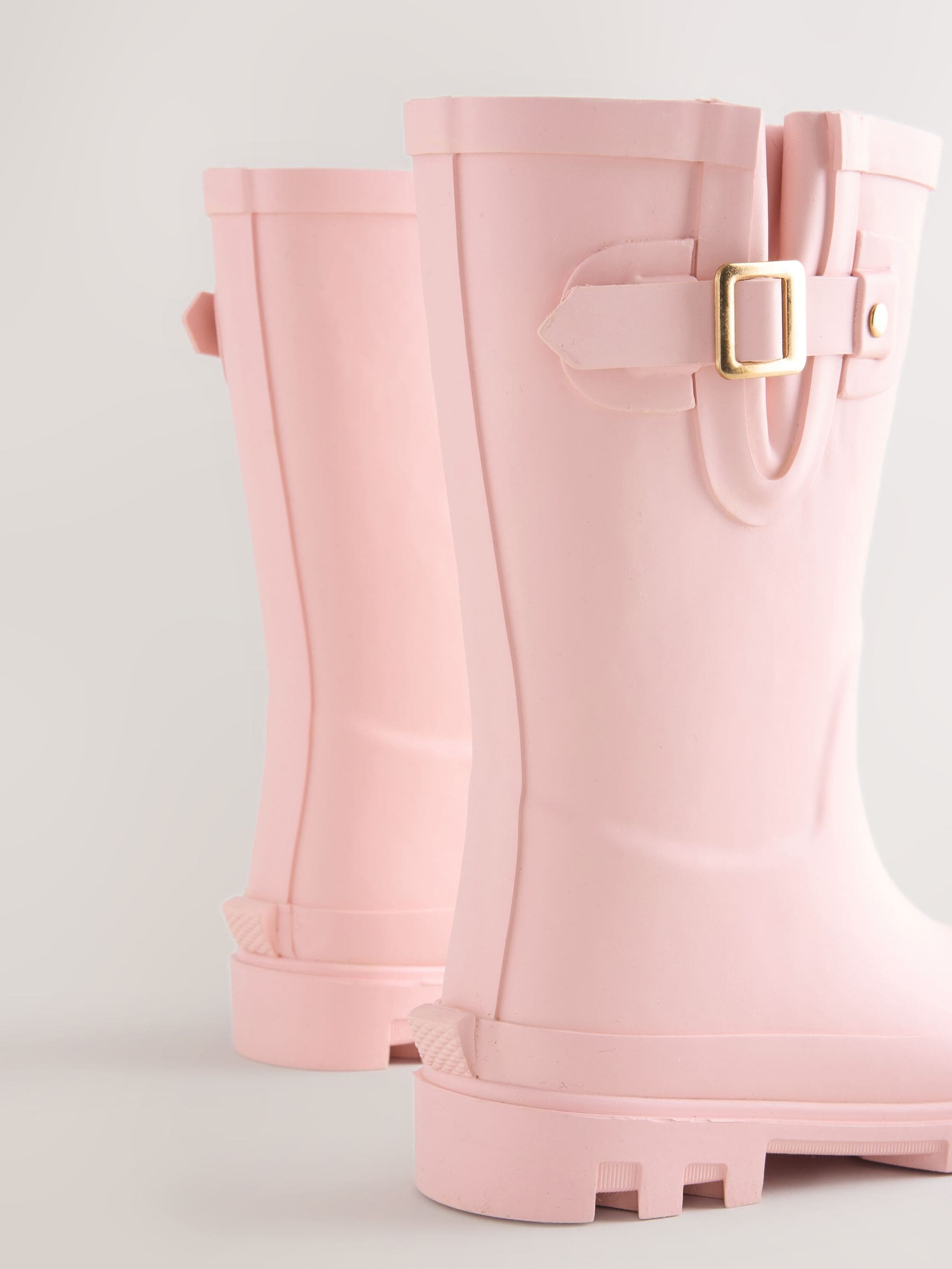 Pink Standard Fit (F) Buckle Wellies image 4