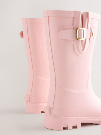 Pink Standard Fit (F) Buckle Wellies image 4