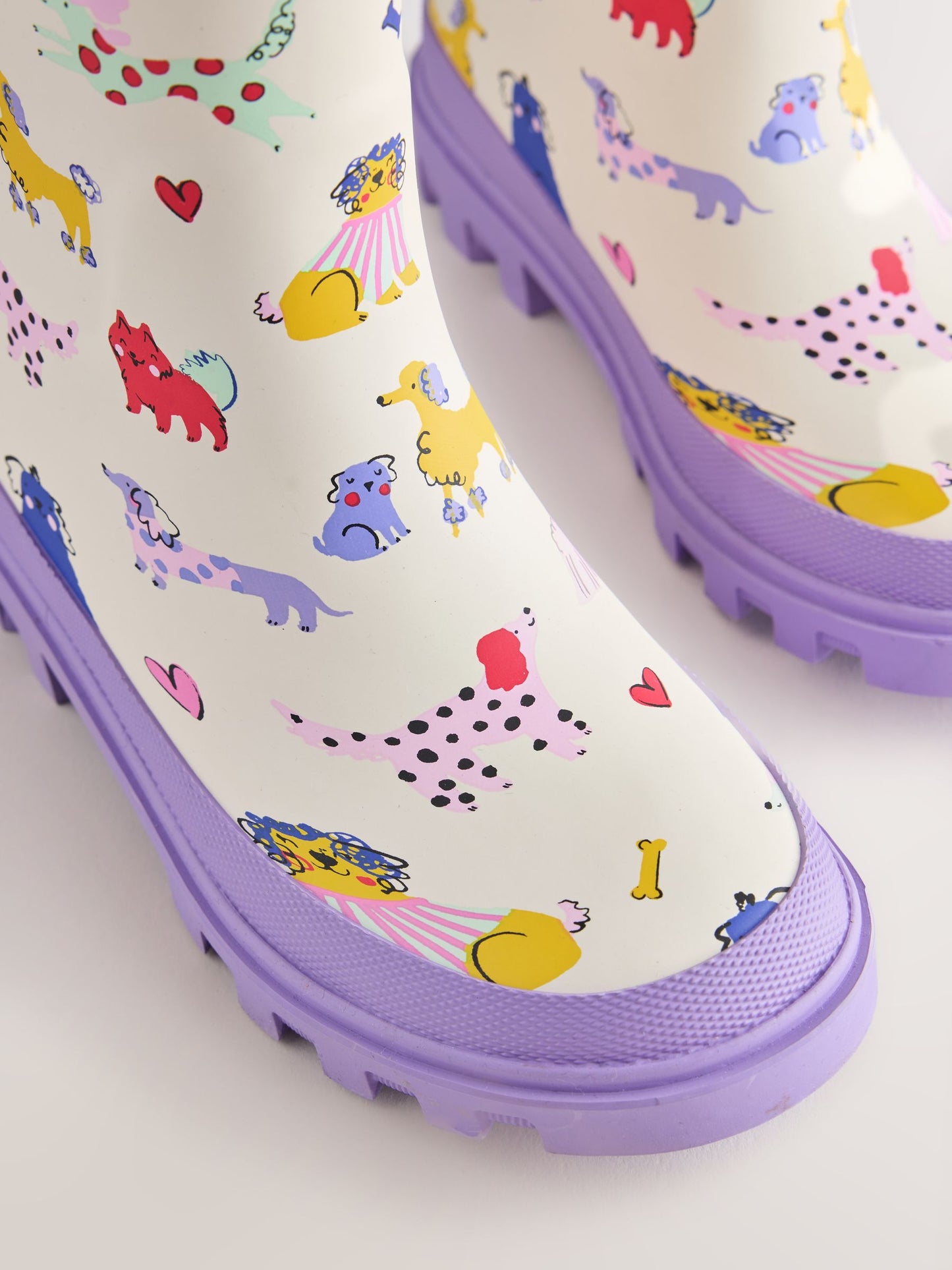 Dog Printed Standard Fit (F) Buckle Wellies image 5
