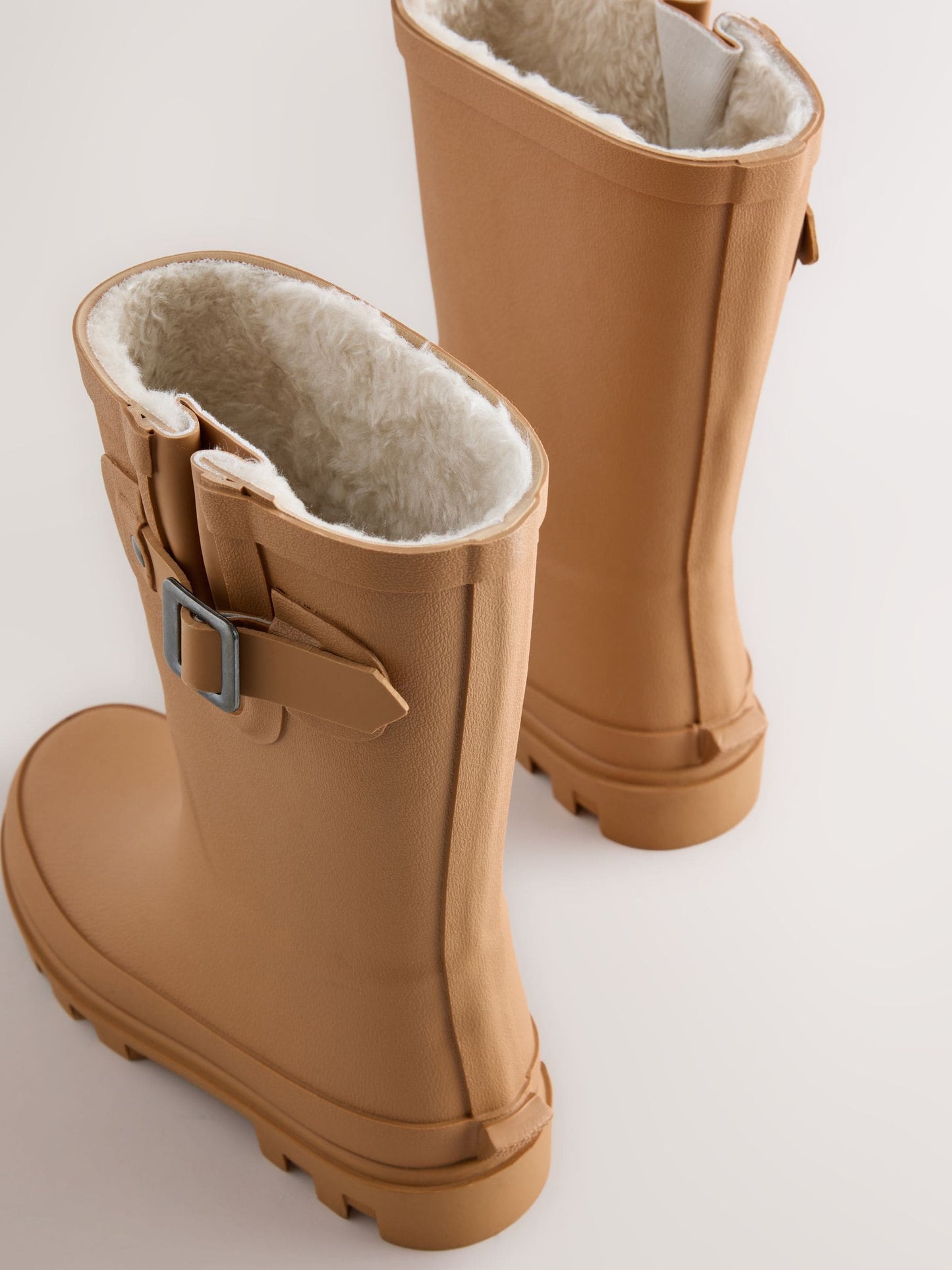 Tan Brown Standard Fit (F) Buckle Wellies image 3