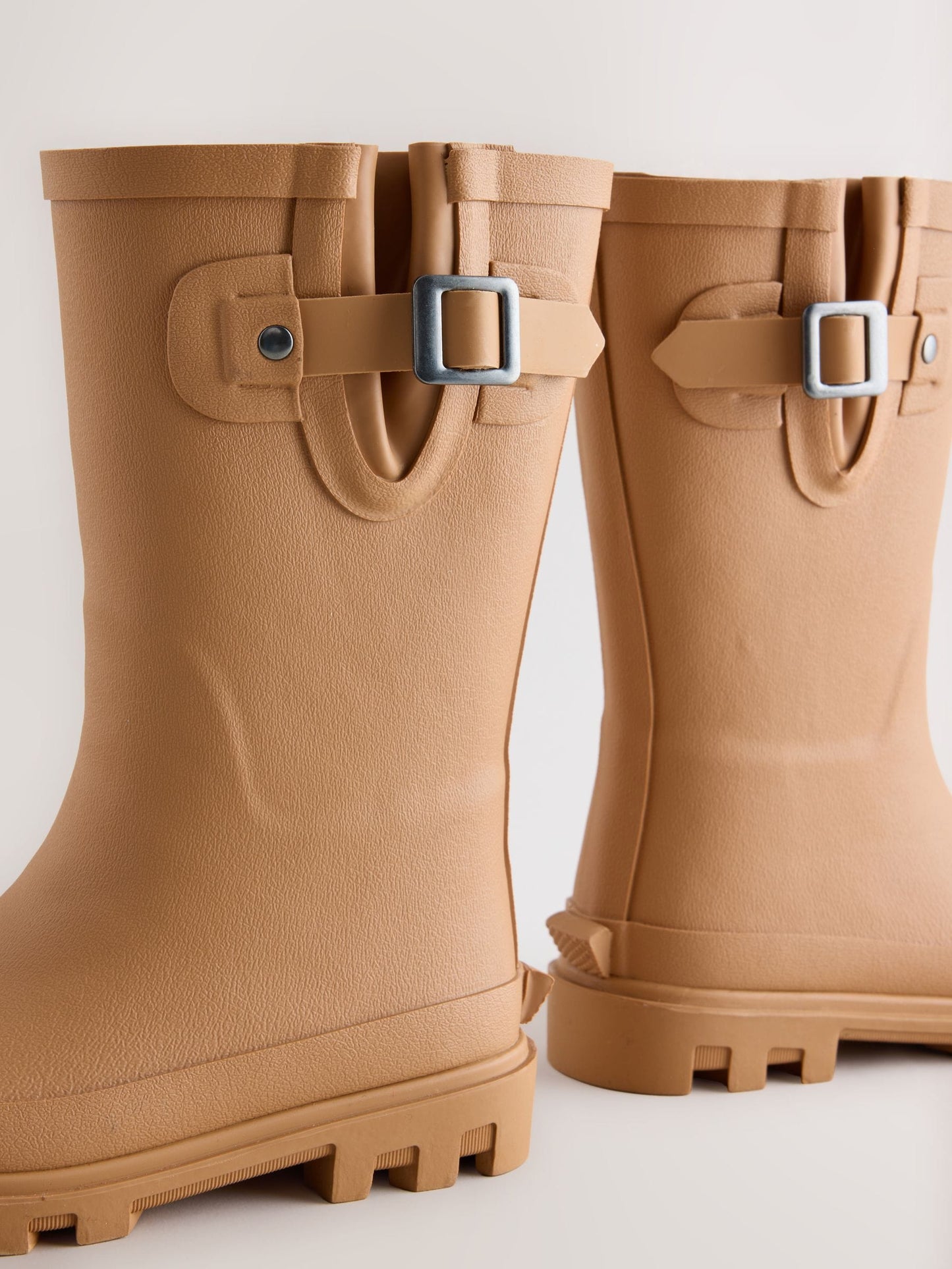 Tan Brown Standard Fit (F) Buckle Wellies image 4
