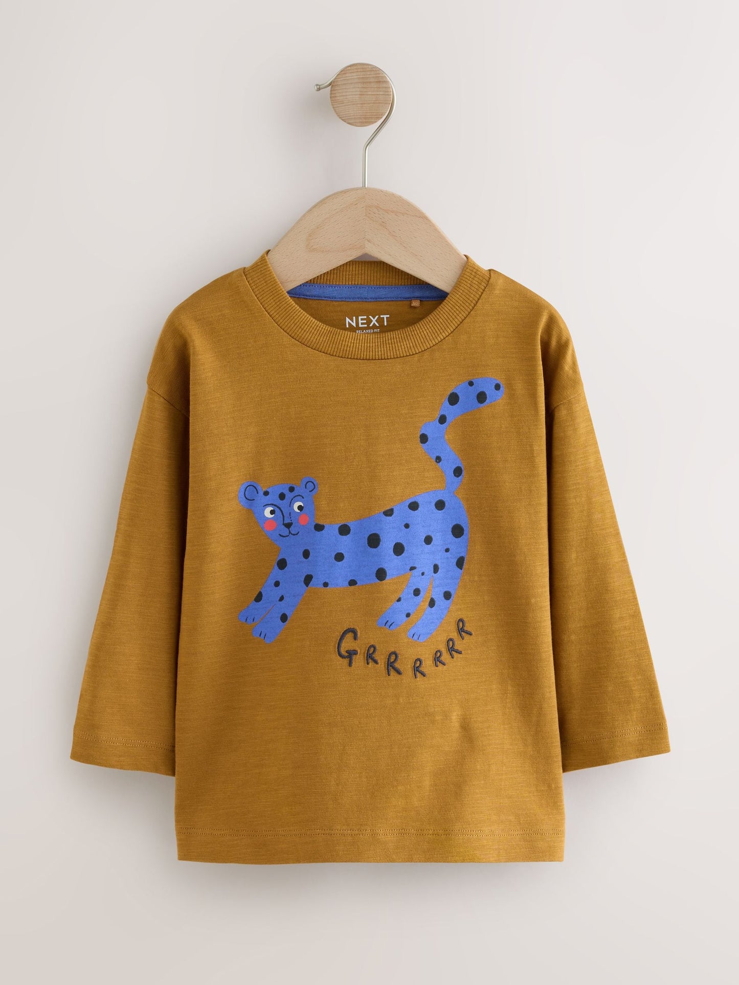 Dsiney Kidz - Green/Blue Animal Long Sleeve Graphic T-Shirts 3 Pack (3mths-7yrs) image 3