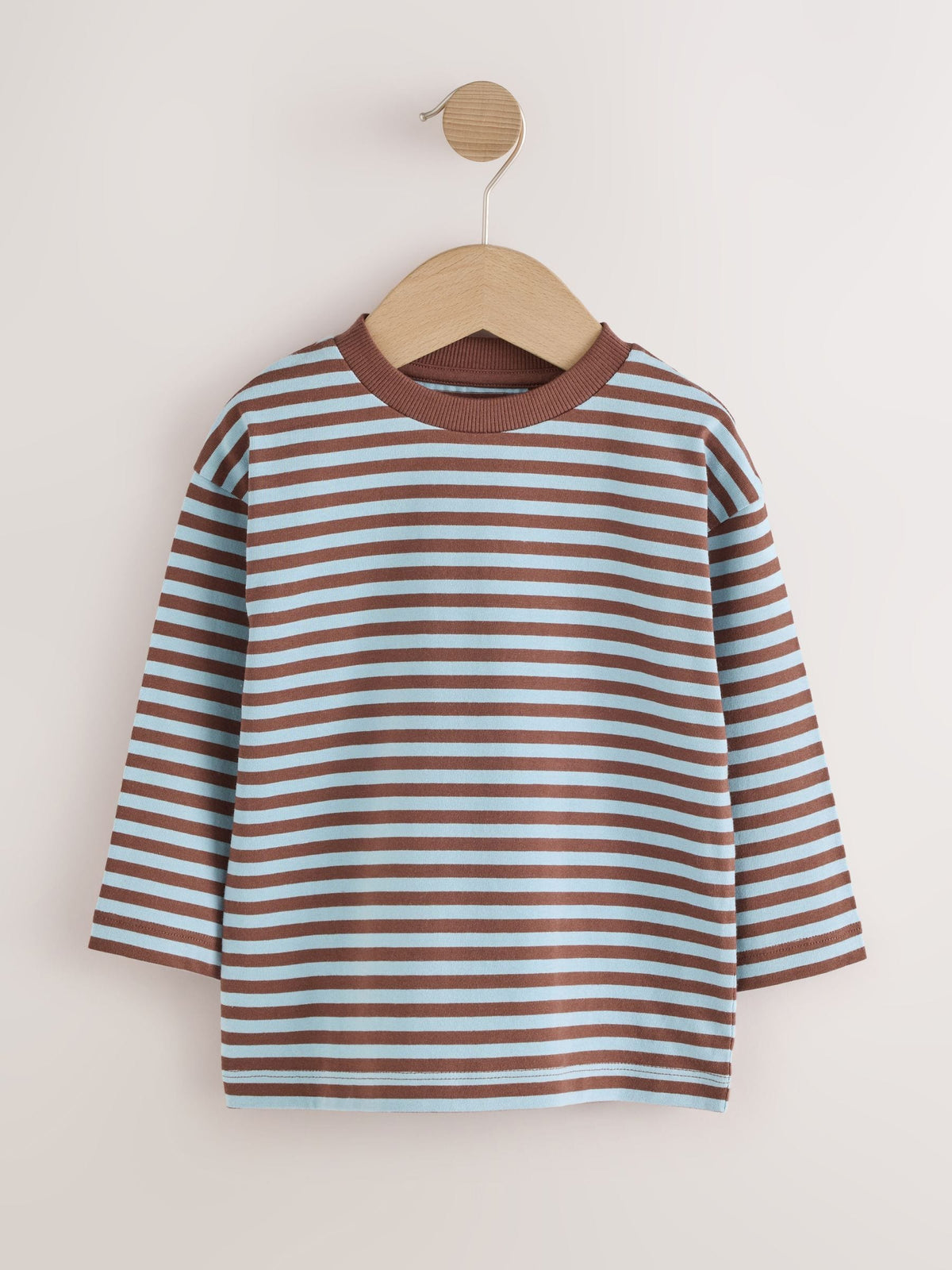 Dsiney Kidz - Blue Stripe Car Long Sleeve Graphic T-Shirts 3 Pack (3mths-7yrs) image 5