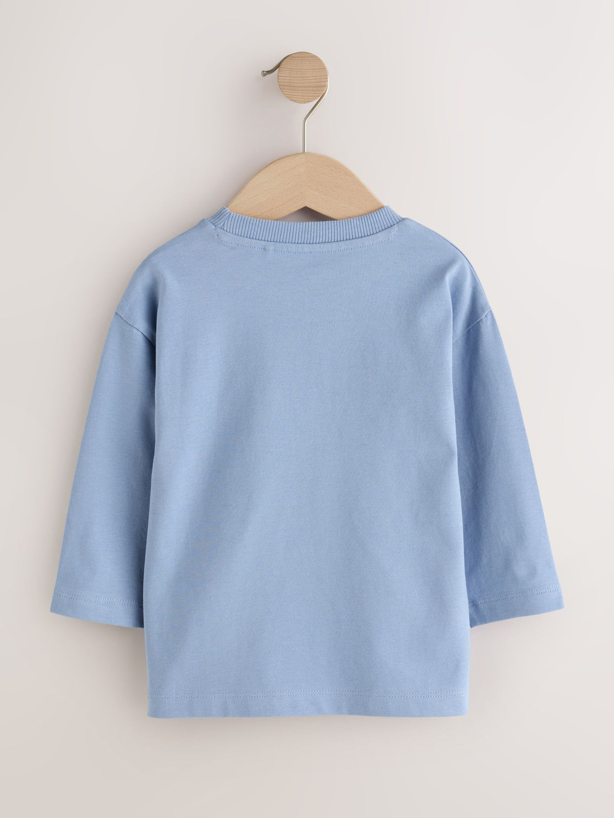 Blue/Green/Grey Dino Long Sleeve Graphic T-Shirts 3 Pack (3mths-7yrs) - image 5