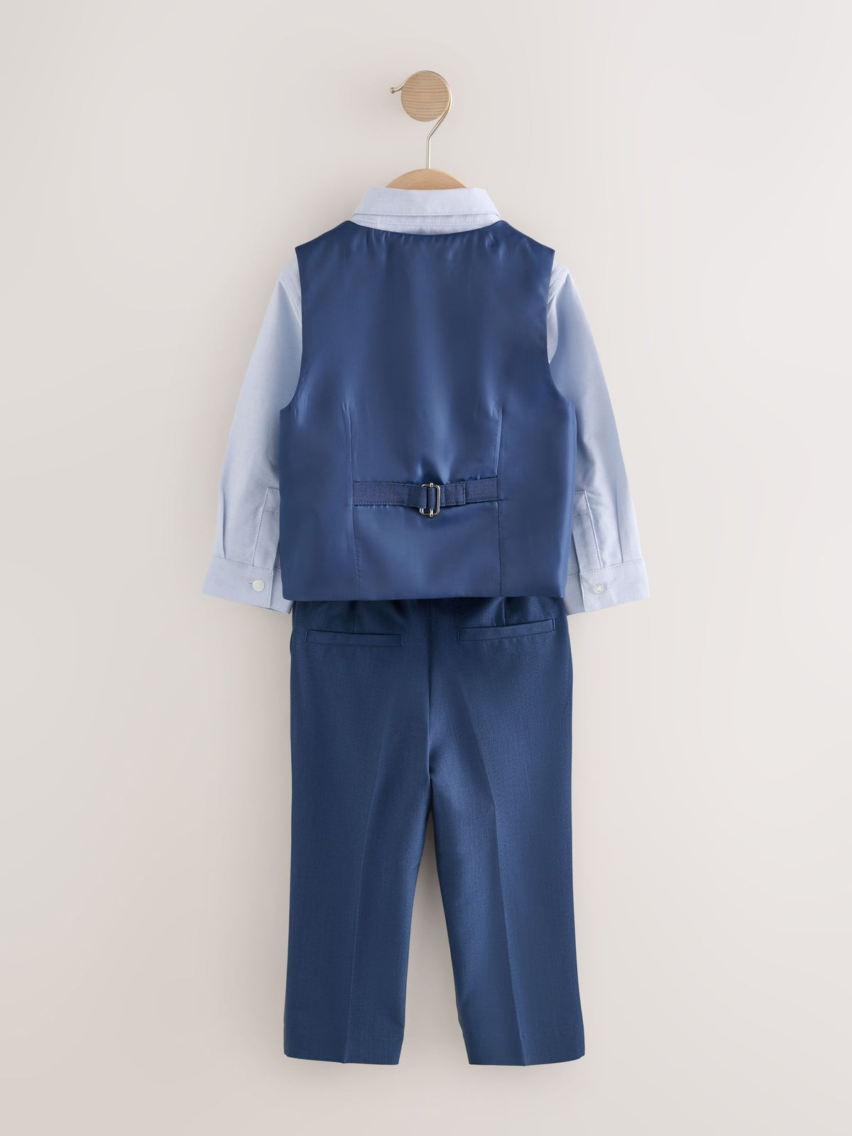 Dsiney Kidz - Navy Waistcoat Shirt Trousers & Bow Tie Set (3mths-9yrs) image 3