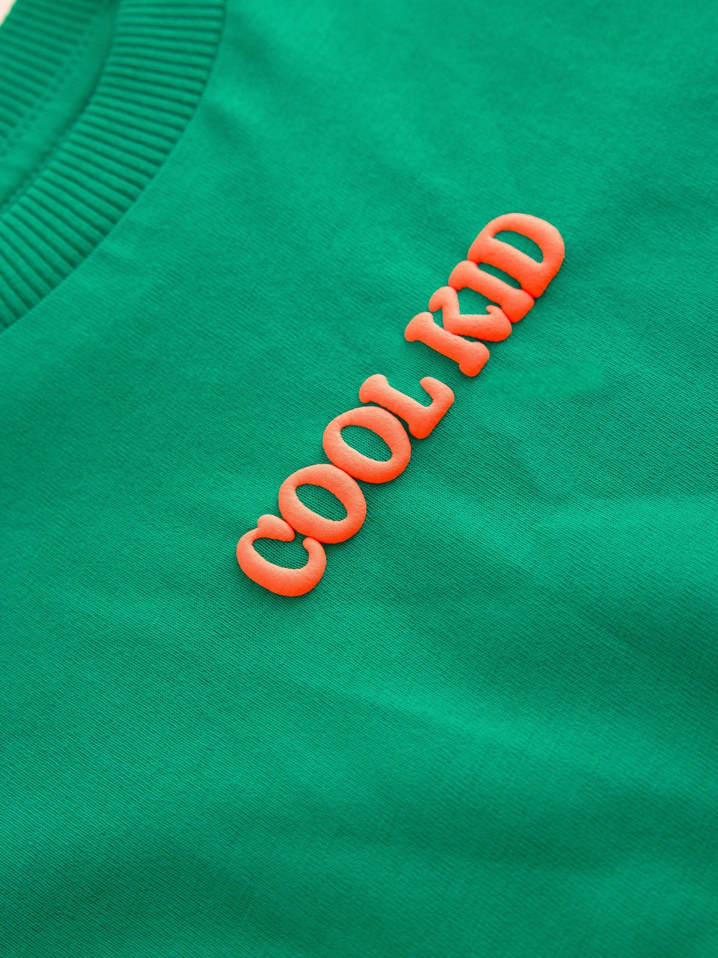 Dsiney Kidz - Bright Green Cool Kid Slogan Long Sleeve Small Graphic Printed T-Shirt (3mths-7yrs) image 7