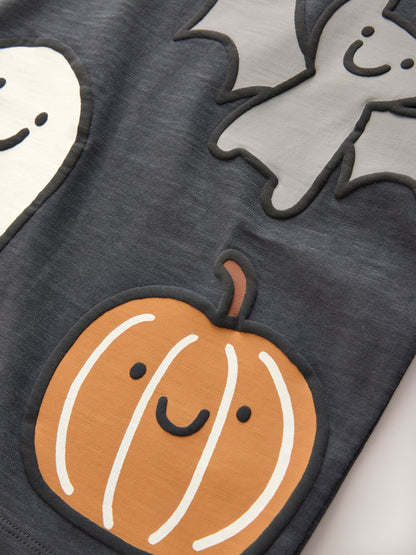 Dsiney Kidz - Charcoal Grey Character Long Sleeve Halloween T-Shirt (3mths-7yrs) image 8