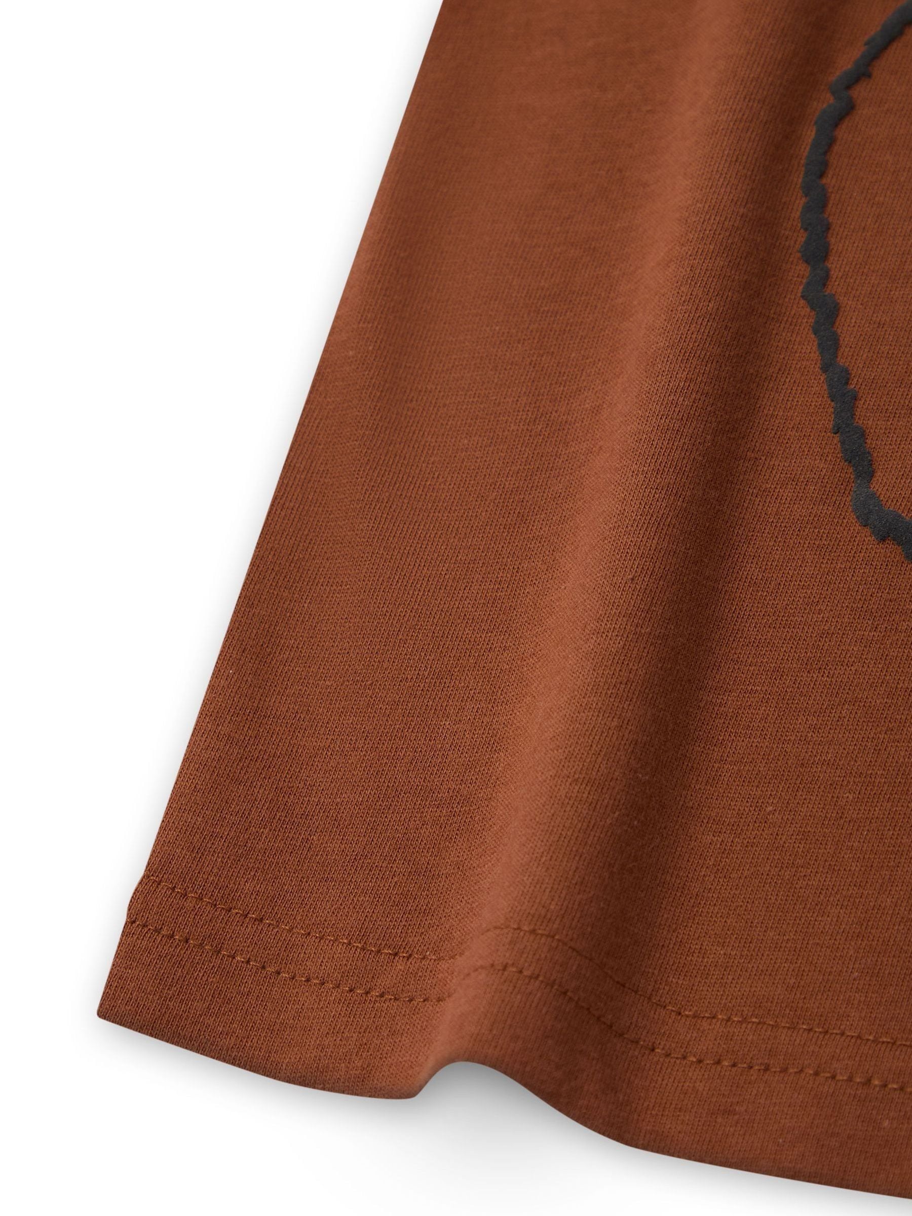Vanilla Underground Brown Gruffalo Short Sleeved T-Shirt image 5