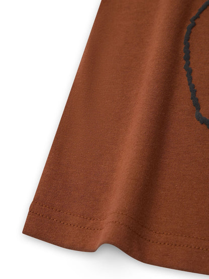 Vanilla Underground Brown Gruffalo Short Sleeved T-Shirt image 5