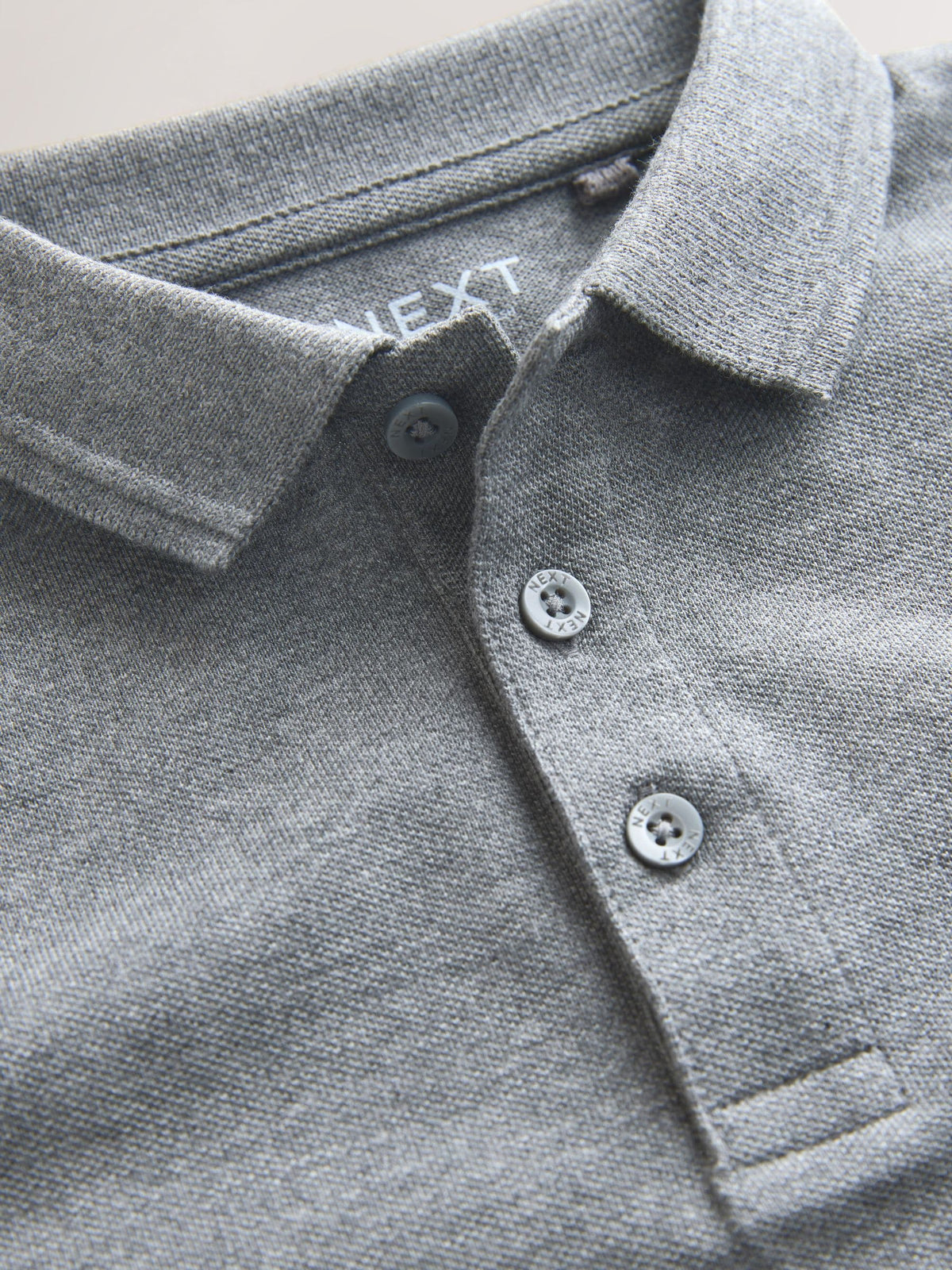 Dsiney Kidz - Grey Long Sleeve School Polo Shirts 2 Pack (3-16yrs) image 5