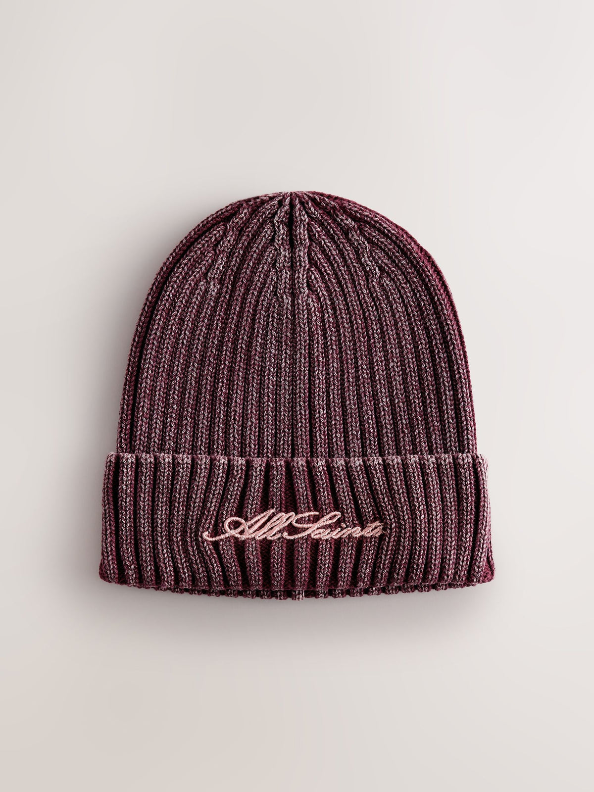 smALLSAINTS Pink Underground Knitted Logo Beanie - image 5
