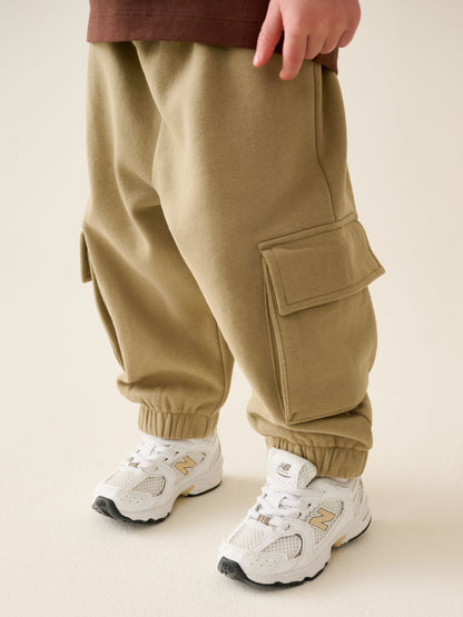 Brown/Cream T-Shirt & Joggers Set 4 Peice (3mths-7yrs) image 4