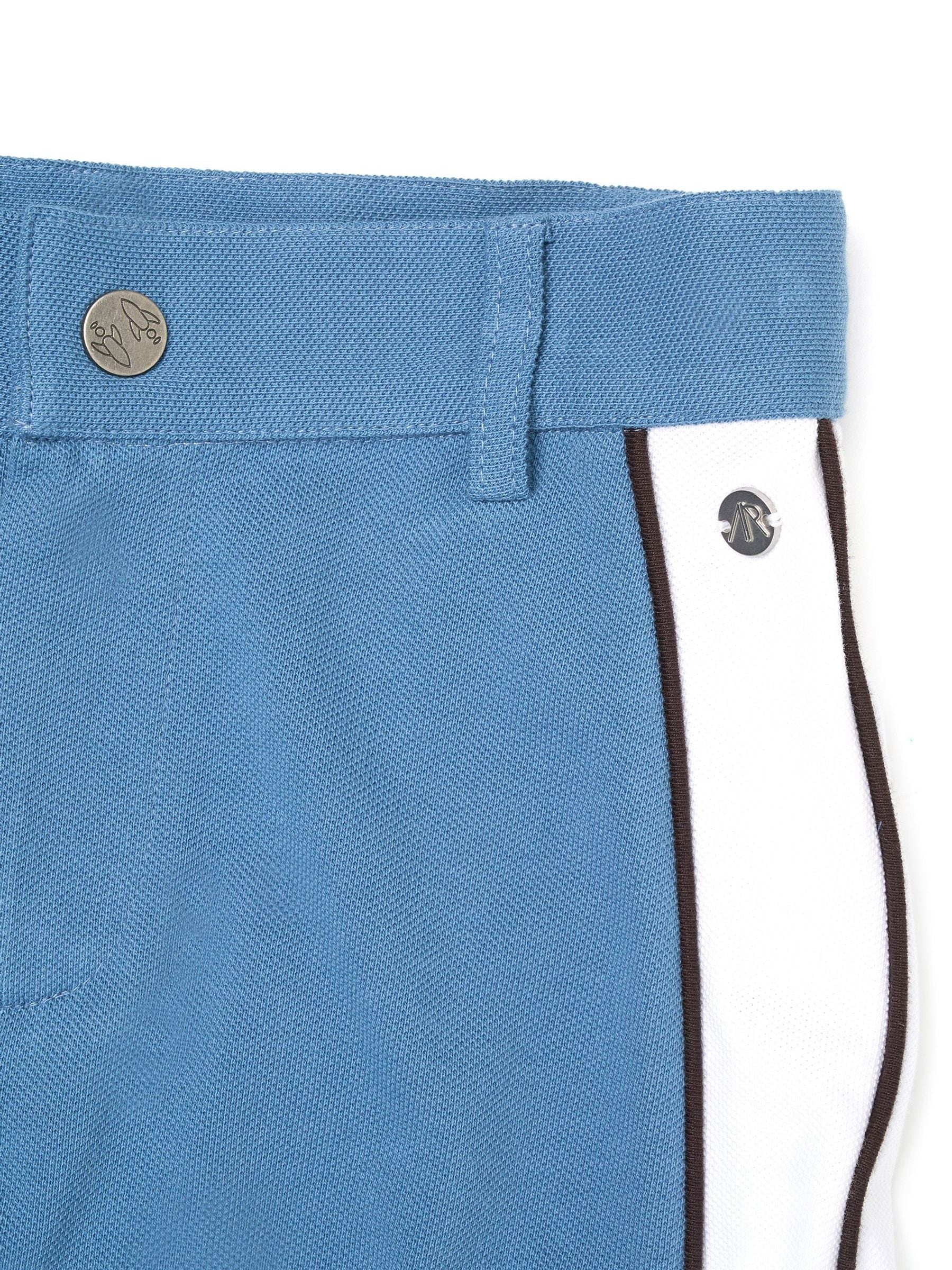Dsiney Kidz - Angel & Rocket Blue Asher Blocked Pique Shorts image 7