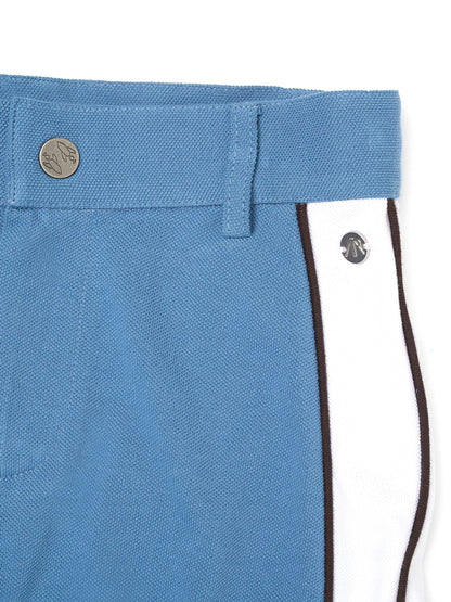 Dsiney Kidz - Angel & Rocket Blue Asher Blocked Pique Shorts image 7