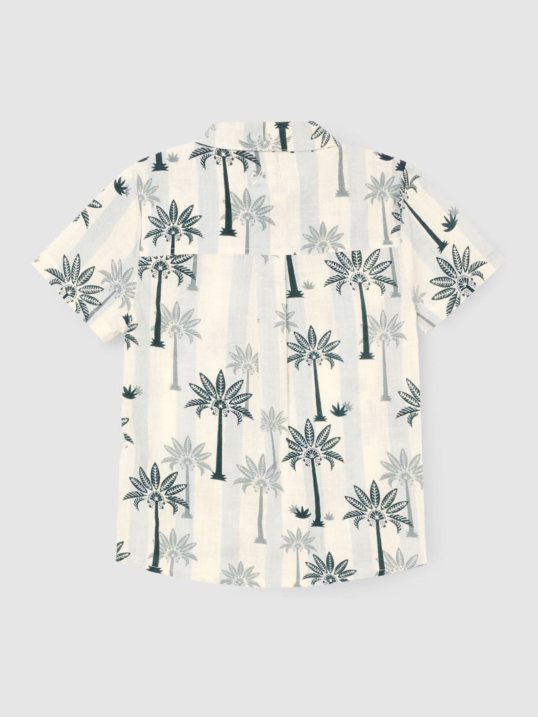 Dsiney Kidz - Angel & Rocket Blue Jamie Palm Stripe SS Shirt image 7