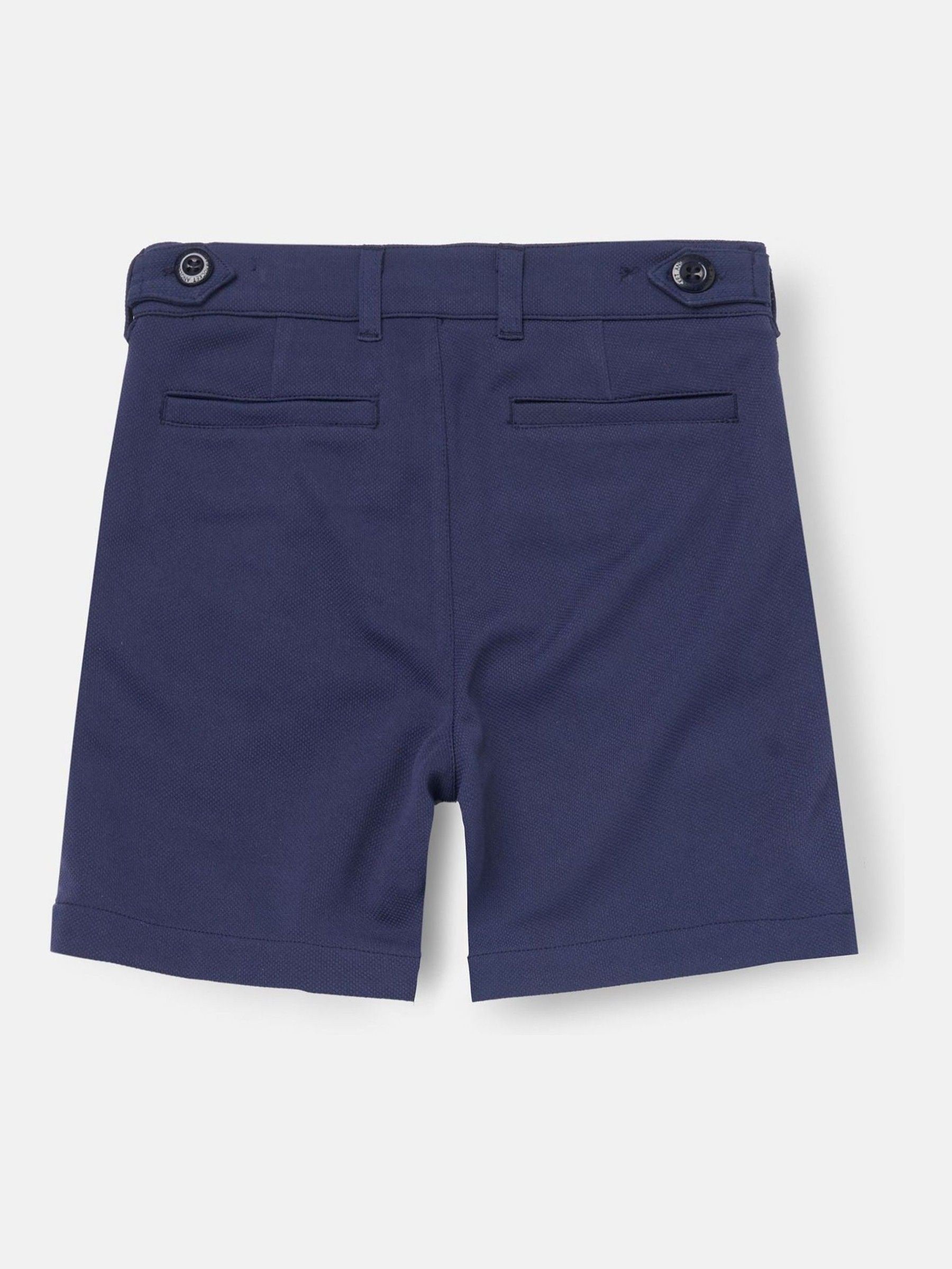 Dsiney Kidz - Angel & Rocket Blue Maddox Pleat Front Smart Shorts image 10