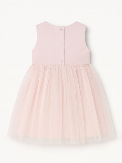 Angel & Rocket Pink Juno Blush Flower Waist Dress image 6