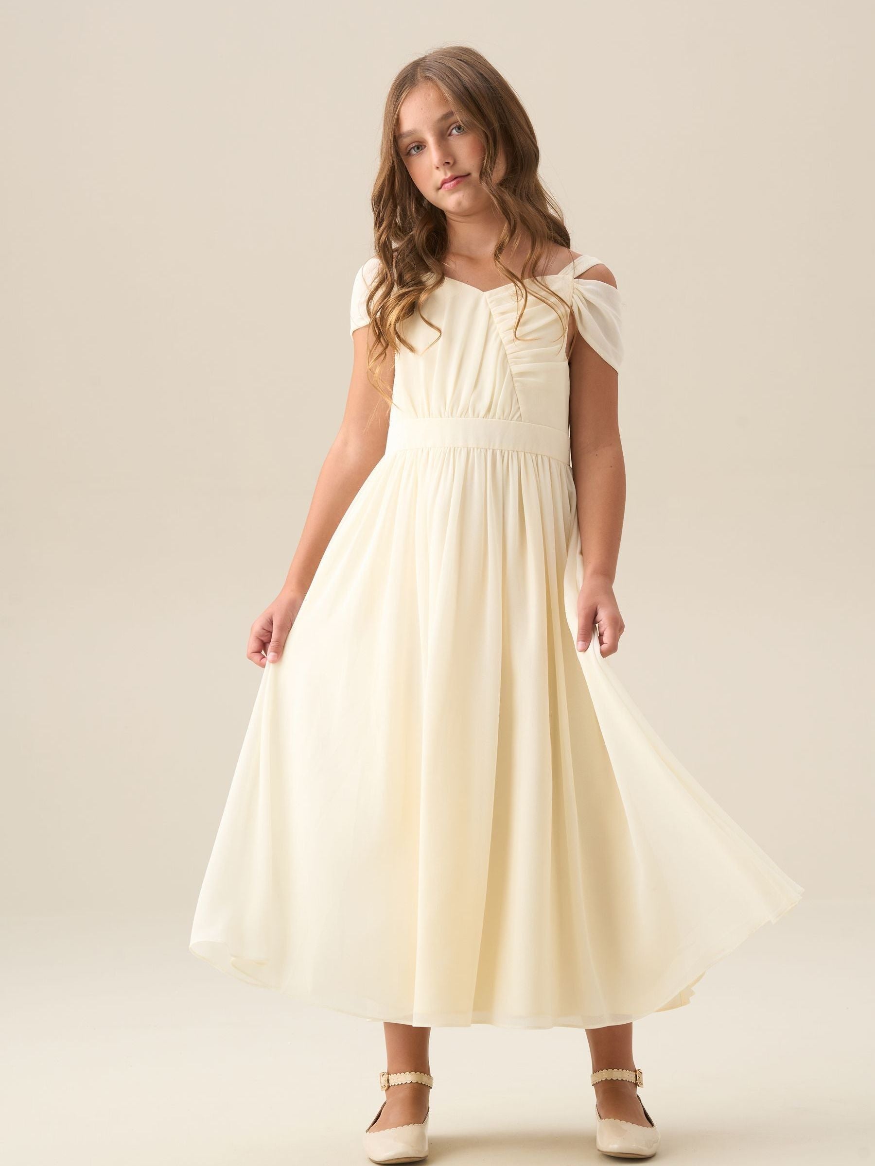 Angel & Rocket Yellow Lena Maxi Dress image 5