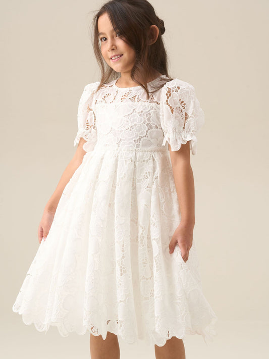 Dsiney Kidz - Angel & Rocket White Maeva Lace Dress image 1