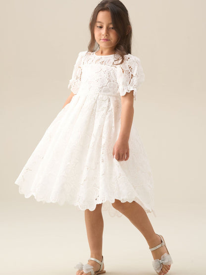 Angel & Rocket White Maeva Lace Dress image 2