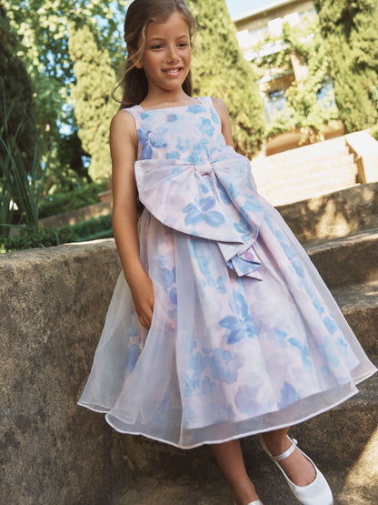Angel & Rocket Pink Mia Bow Waist Dress image 10