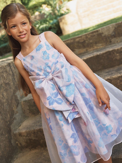 Angel & Rocket Pink Mia Bow Waist Dress image 11