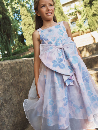 Angel & Rocket Pink Mia Bow Waist Dress image 4