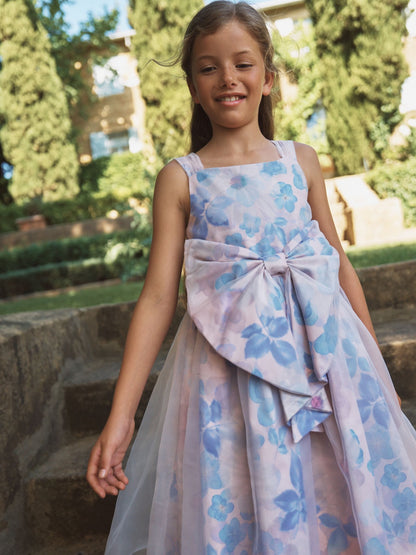 Angel & Rocket Pink Mia Bow Waist Dress image 9