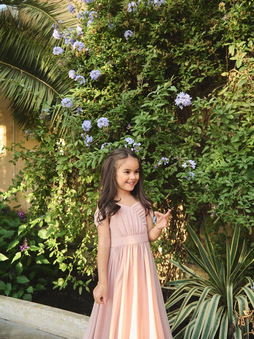 Dsiney Kidz - Angel & Rocket Pink Lena Maxi Dress image 1