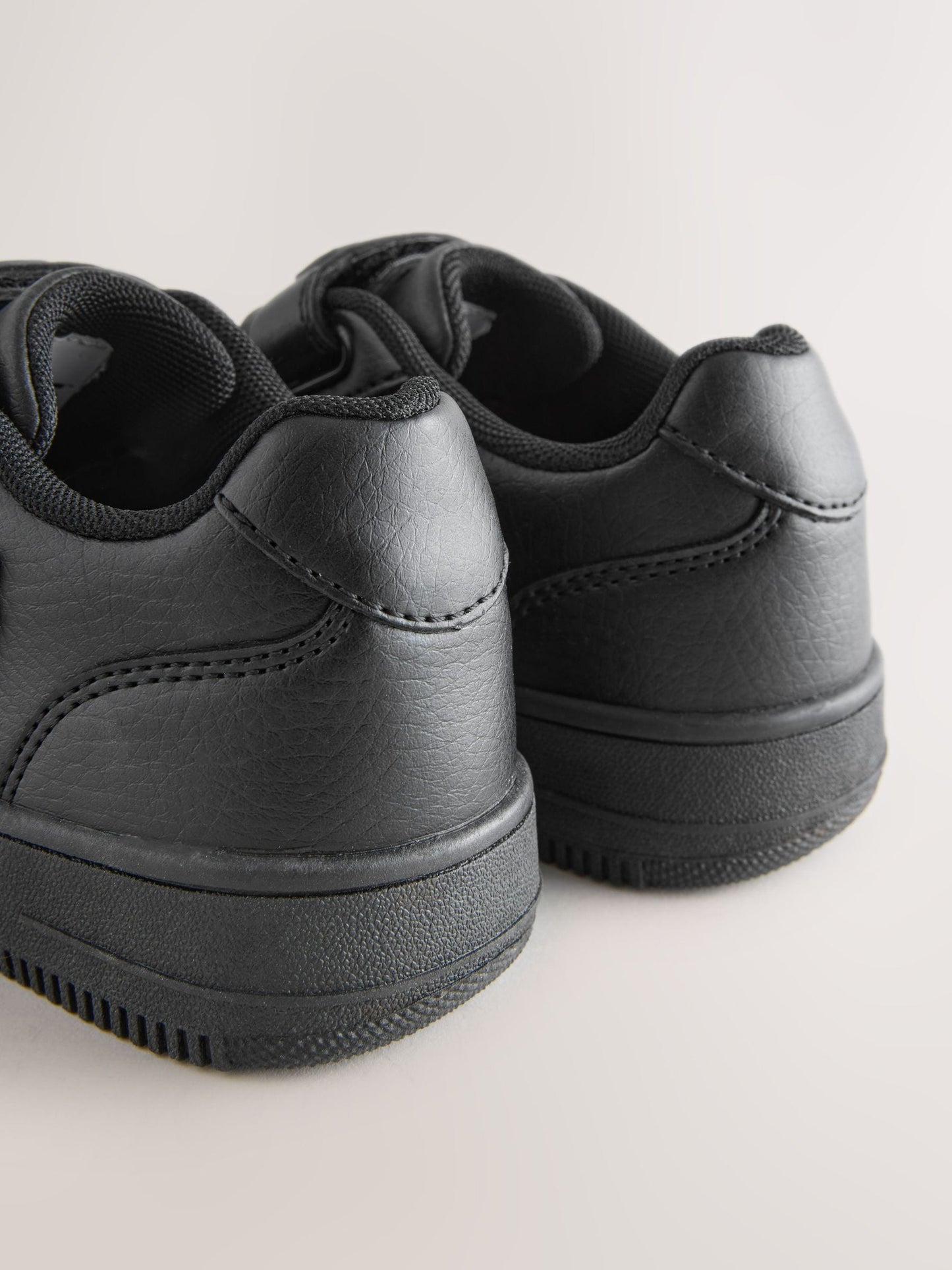 Black Sonic Touch Fastening School Shoes image 5