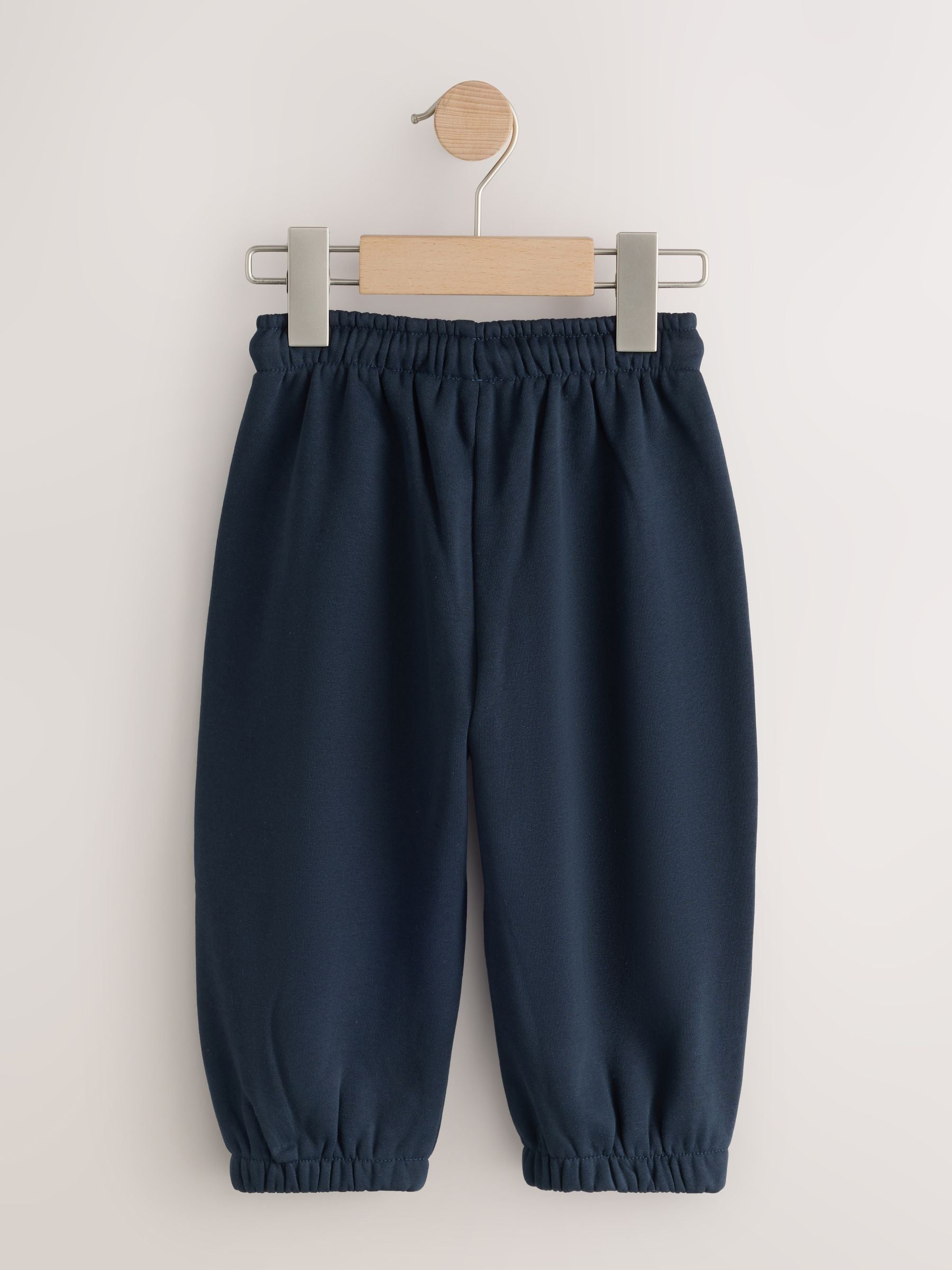 Dsiney Kidz - Blue/Navy Wide Cuffed Joggers 3 Pack (3mths-7yrs) image 2