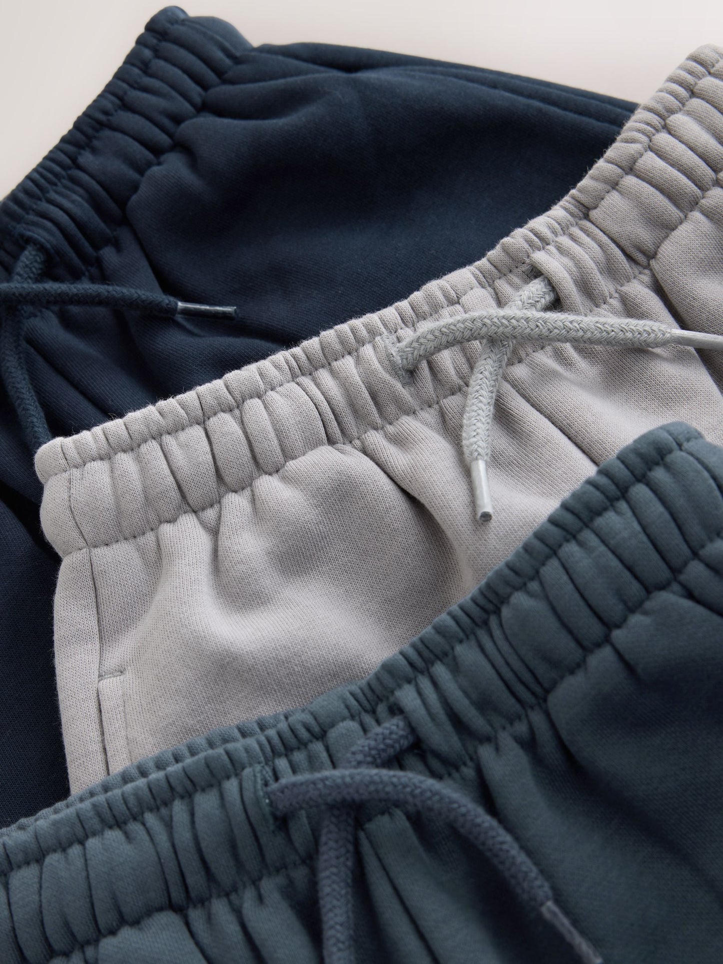Dsiney Kidz - Blue/Navy Wide Cuffed Joggers 3 Pack (3mths-7yrs) image 6